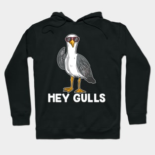 Seagull Beach Bird graphic for Vacation Lovers Hoodie